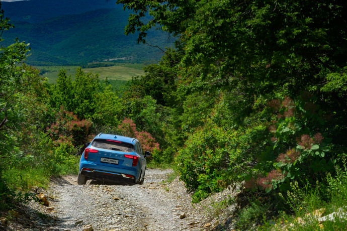 Haval Jolion на Виноградниках Абрау-Дюрсо