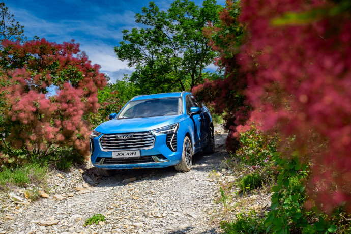 Haval Jolion на Виноградниках Абрау-Дюрсо