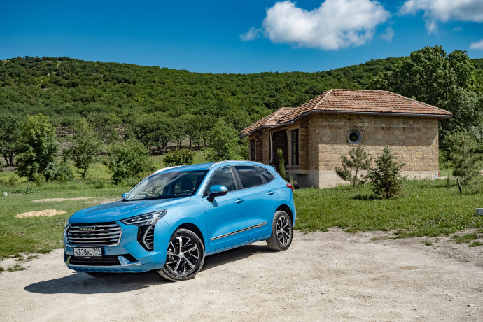 Haval Jolion на Виноградниках Абрау-Дюрсо