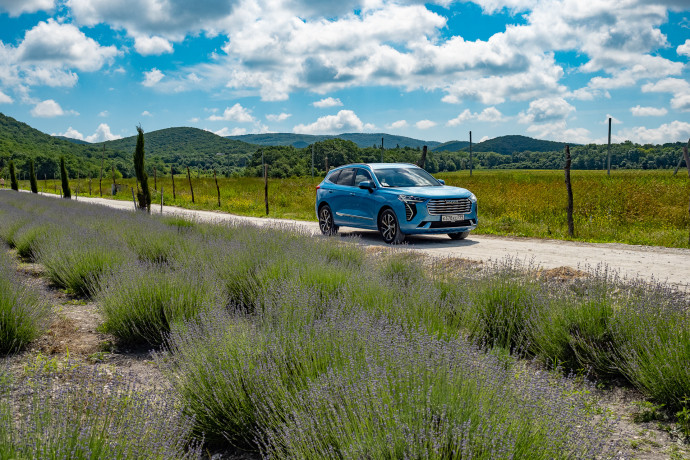 Haval Jolion на Виноградниках Абрау-Дюрсо