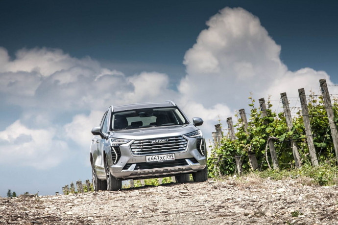 Haval Jolion на Виноградниках Абрау-Дюрсо