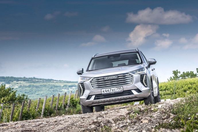 Haval Jolion на Виноградниках Абрау-Дюрсо